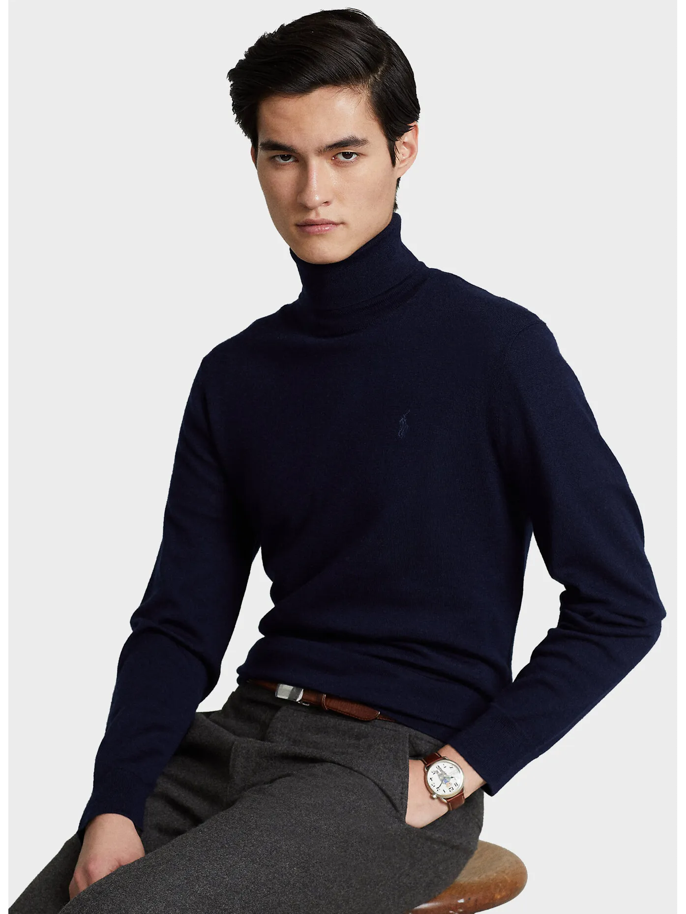     -POLO RALPH LAUREN    -PULLOVER A COLLO ALTO-
