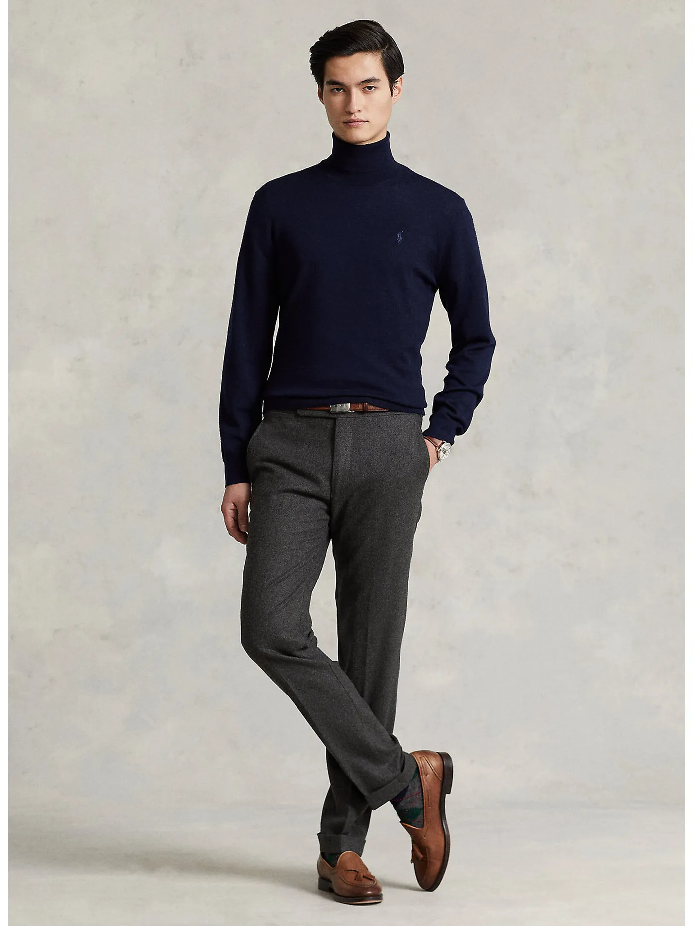    -POLO RALPH LAUREN    -PULLOVER A COLLO ALTO-