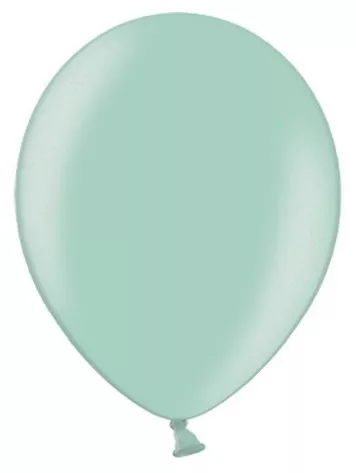 10 palloncini verde menta 27cm