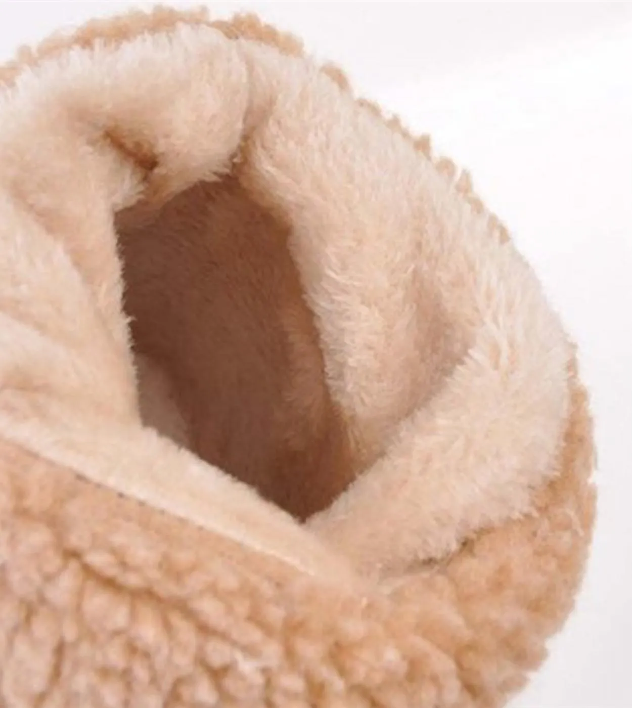 2023 Donne Inverno Neve Stivali Caldi 5 cm Tacchi Alti Pelliccia Feltro Piattaforma Stivali Blocco Tacchi Bassi Stivaletti Alla