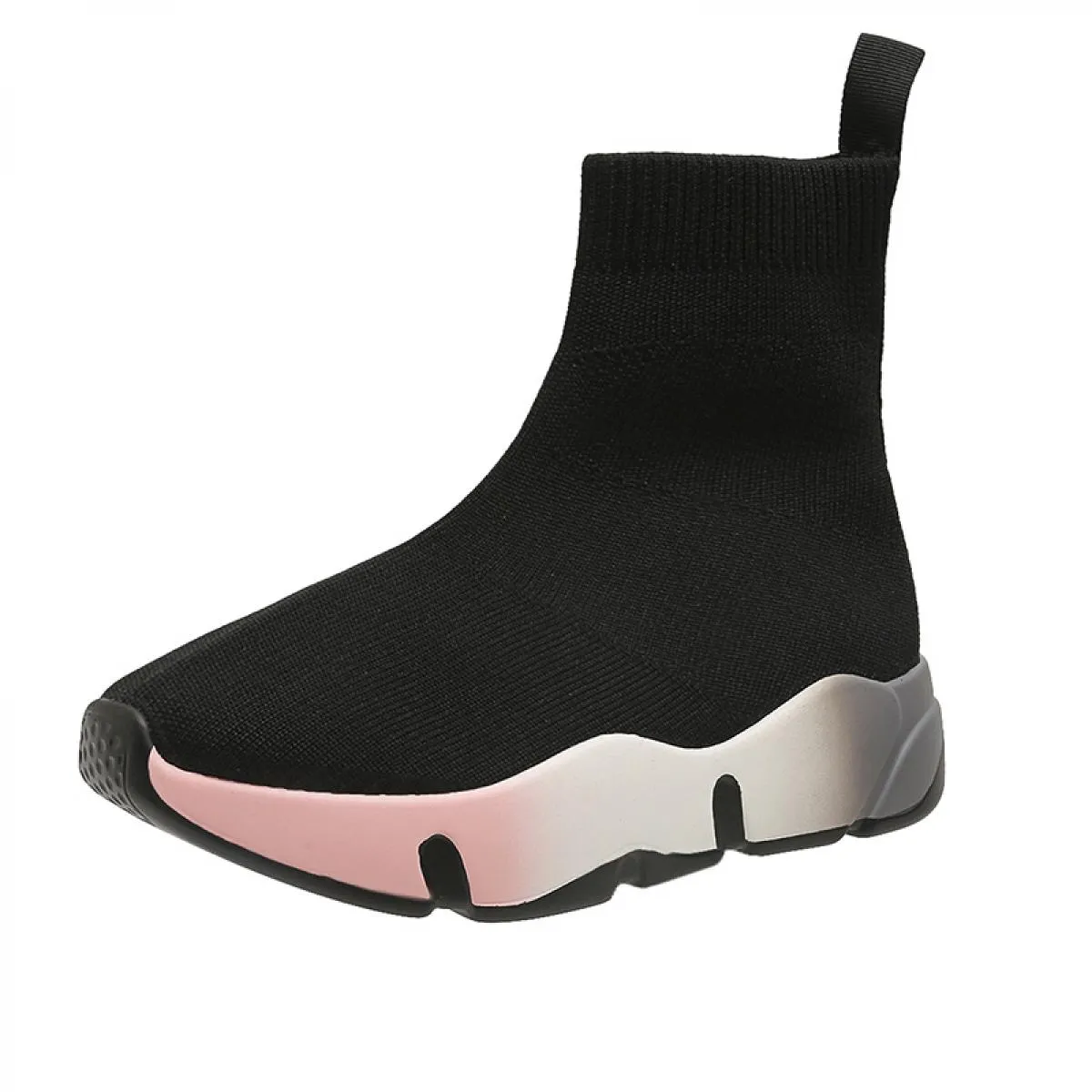 2023 inverno nuovi stivali calzino alla caviglia piattaforma da donna scarpe casual zeppe stivali elasticizzati stivali Chelsea