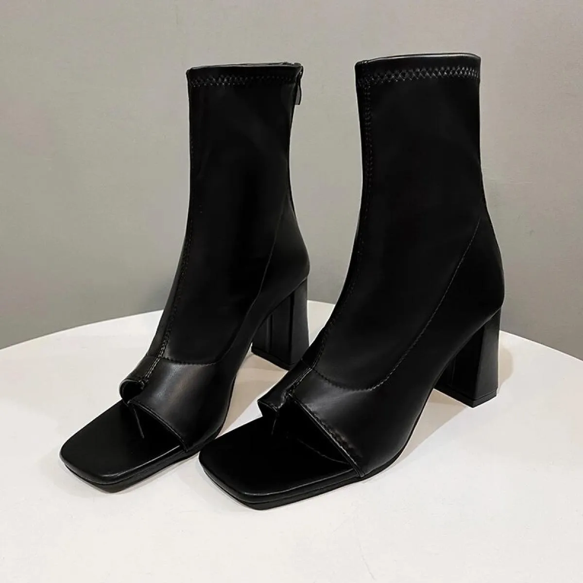 2023fashion Stivaletti Open Toe Scarpe a spillo da donna Moda Sandali comodi Scarpe a spillo Versatile Boo da donna