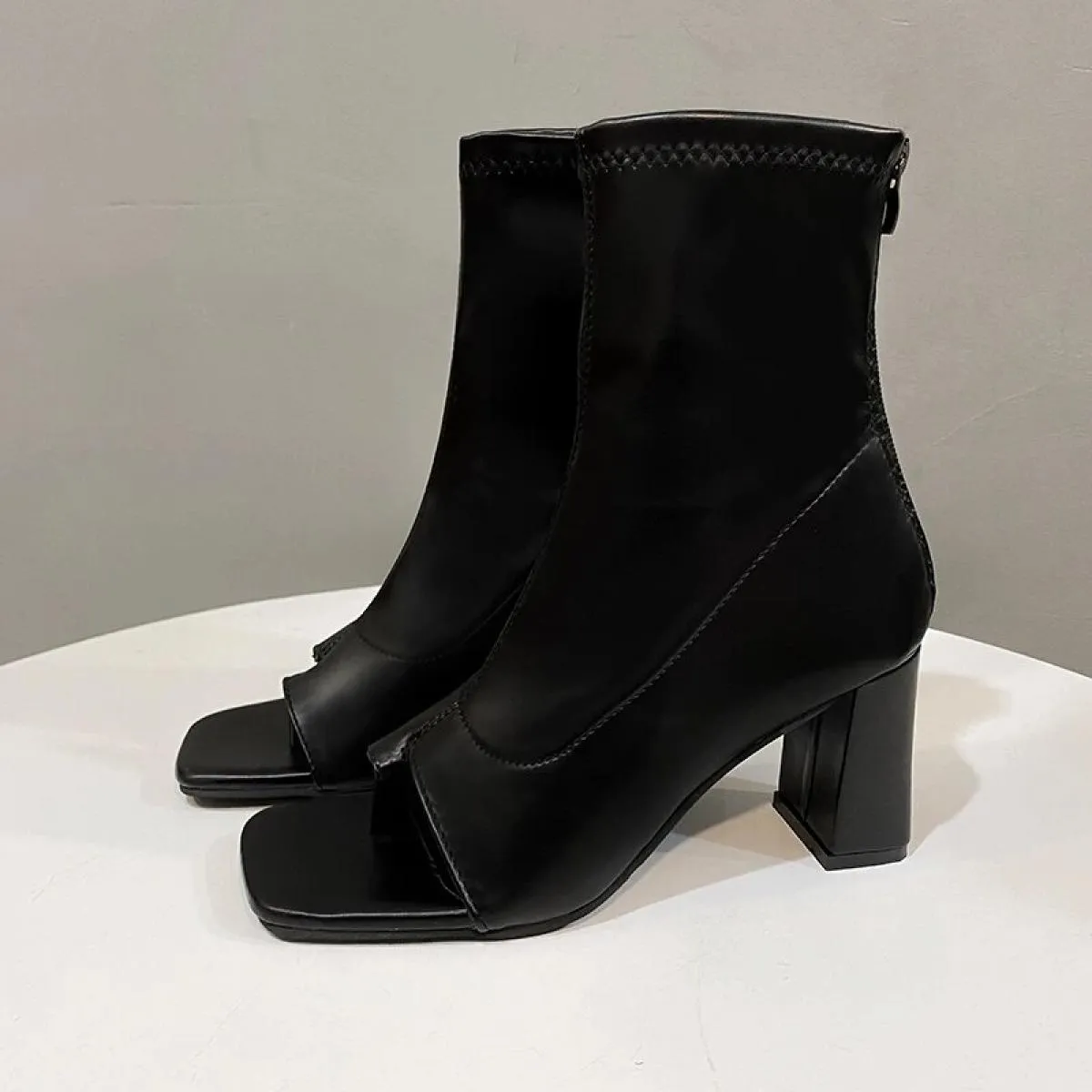 2023fashion Stivaletti Open Toe Scarpe a spillo da donna Moda Sandali comodi Scarpe a spillo Versatile Boo da donna