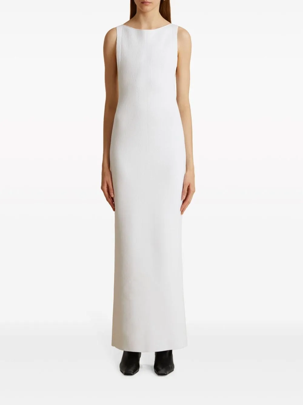 Abito lungo The Evelyn in bianco - donna