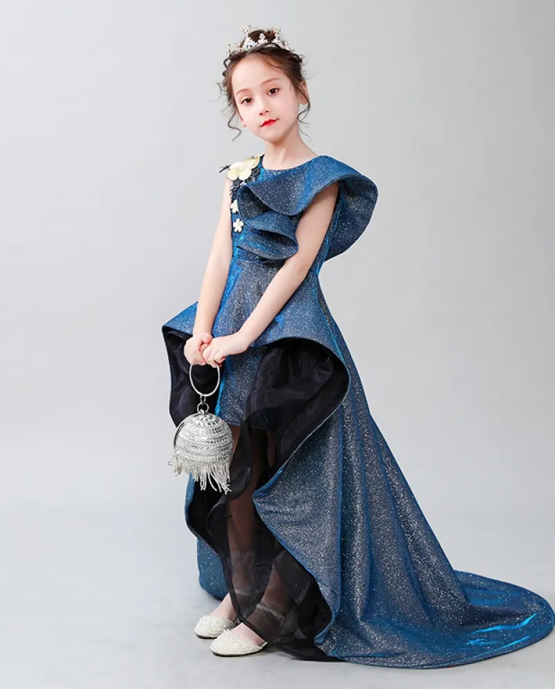 Abito per bambini Abito da principessa per ragazze Modello Catwalk Abito da sera