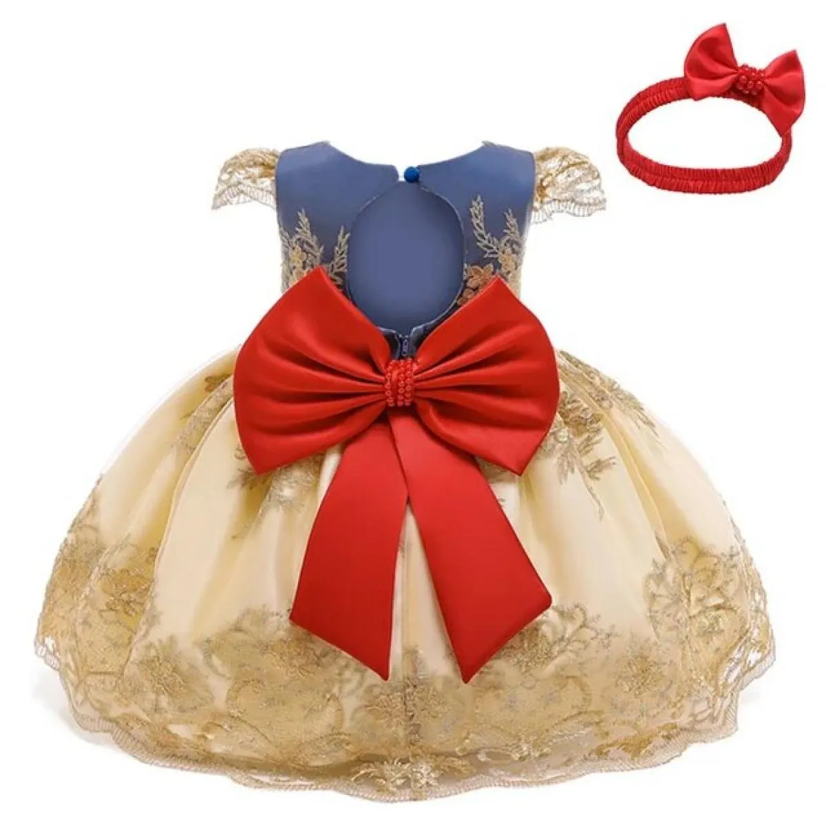 Abito per compleanno di 1 anno Abito per bambina Abito per compleanno di Natale Abito da 12 m