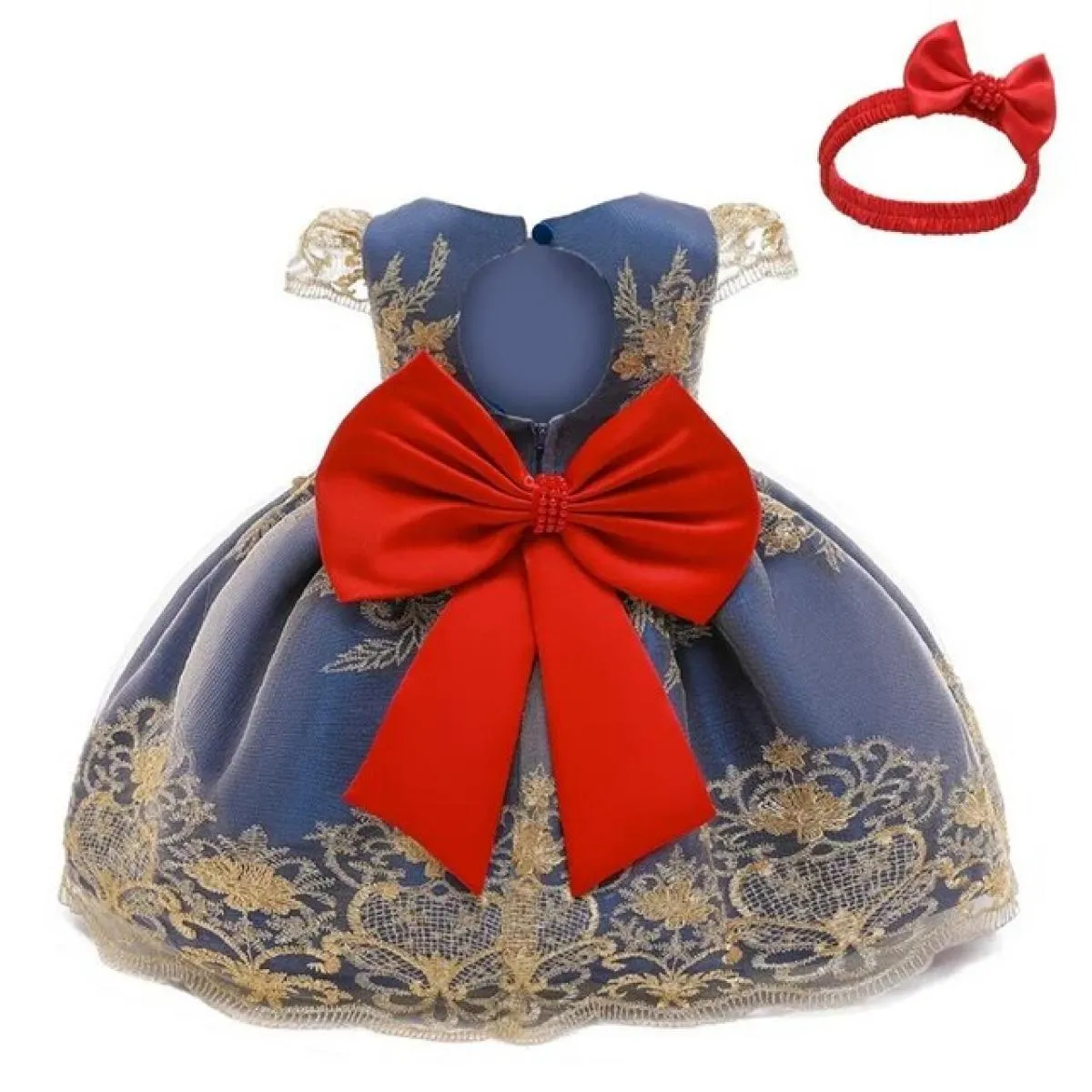 Abito per compleanno di 1 anno Abito per bambina Abito per compleanno di Natale Abito da 12 m