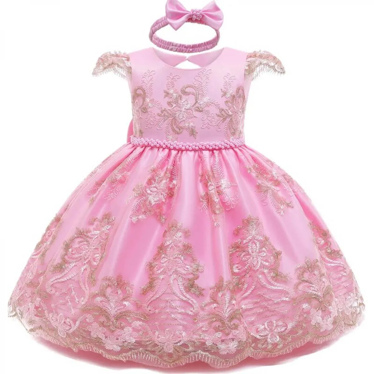 Abito per compleanno di 1 anno Abito per bambina Abito per compleanno di Natale Abito da 12 m