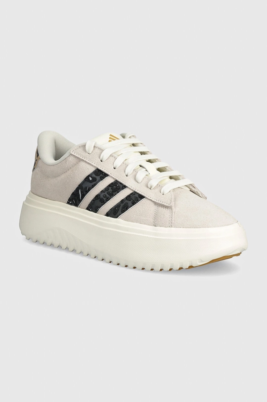 adidas sneakers in camoscio Grand Court Platform