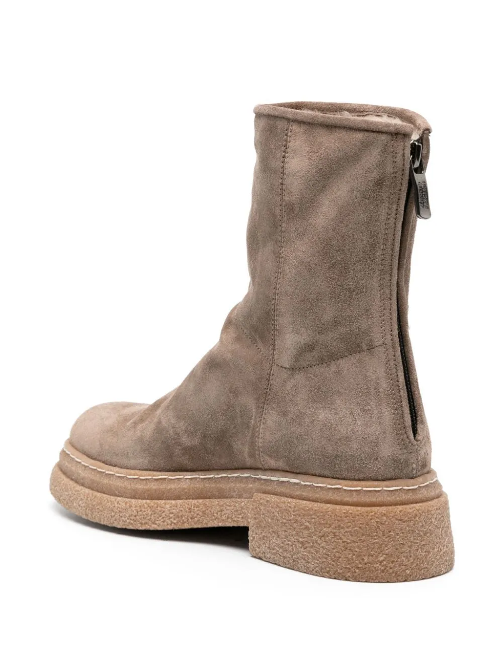 ALBERTO FASCIANI SAMBUCO ZIP BEHIND ANKLE BOOTS