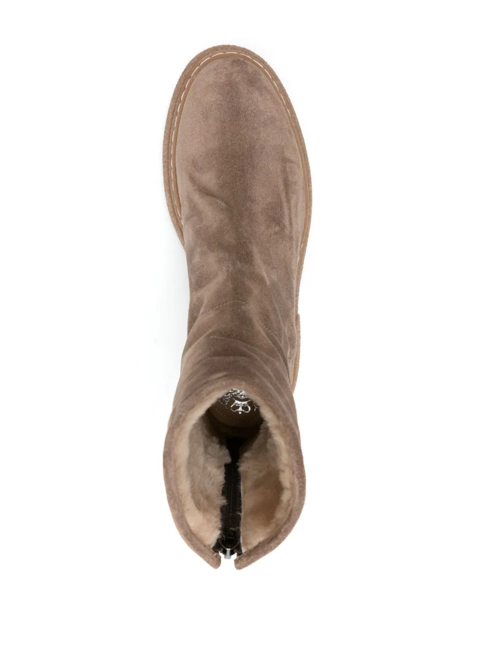 ALBERTO FASCIANI SAMBUCO ZIP BEHIND ANKLE BOOTS