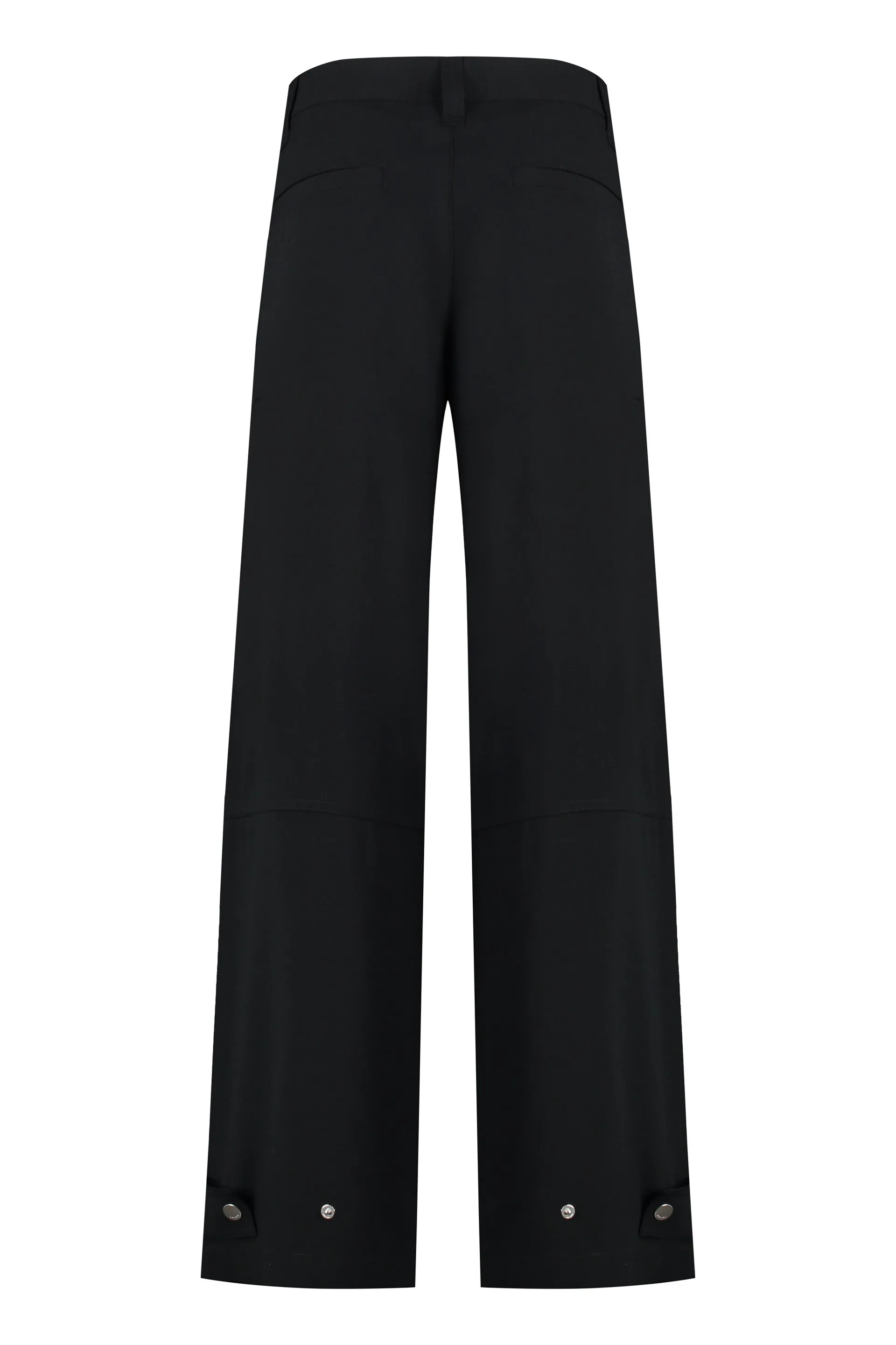 AMI PARIS Pantaloni in crêpe di viscosa