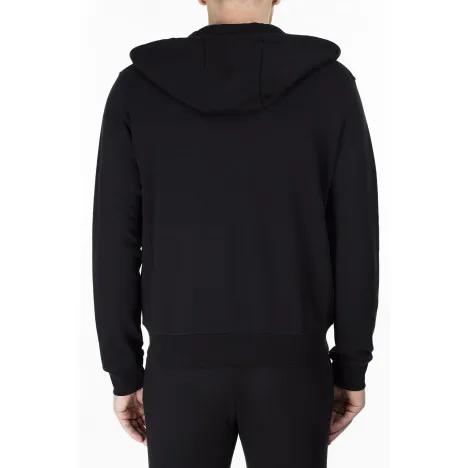 ARMANI EXCHANGE felpa uomo con cappuccio logo ax sul petto 8NZMPP