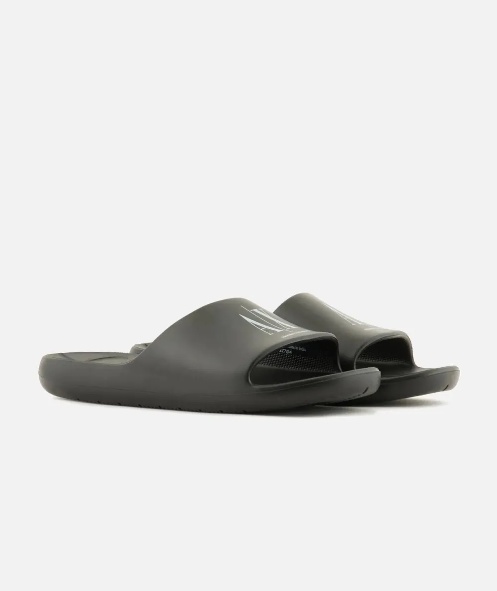 ARMANI EXCHANGE UOMO--Ciabatte slider con logo