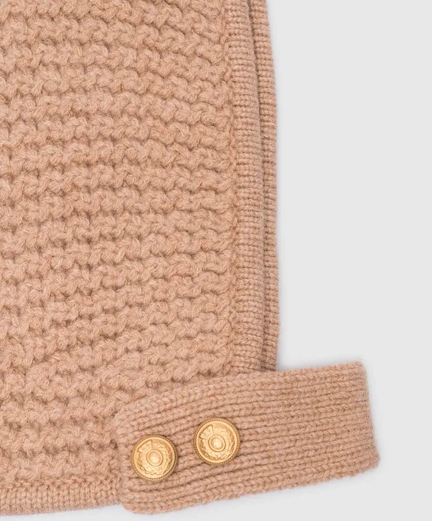 Ballantyne Cappello marrone in lana B1N0405W060