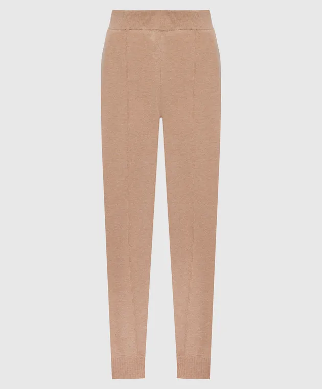 Ballantyne Joggers in lana beige B1T06112WE4