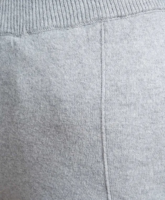 Ballantyne Joggers in lana grigia B1T06112WE4