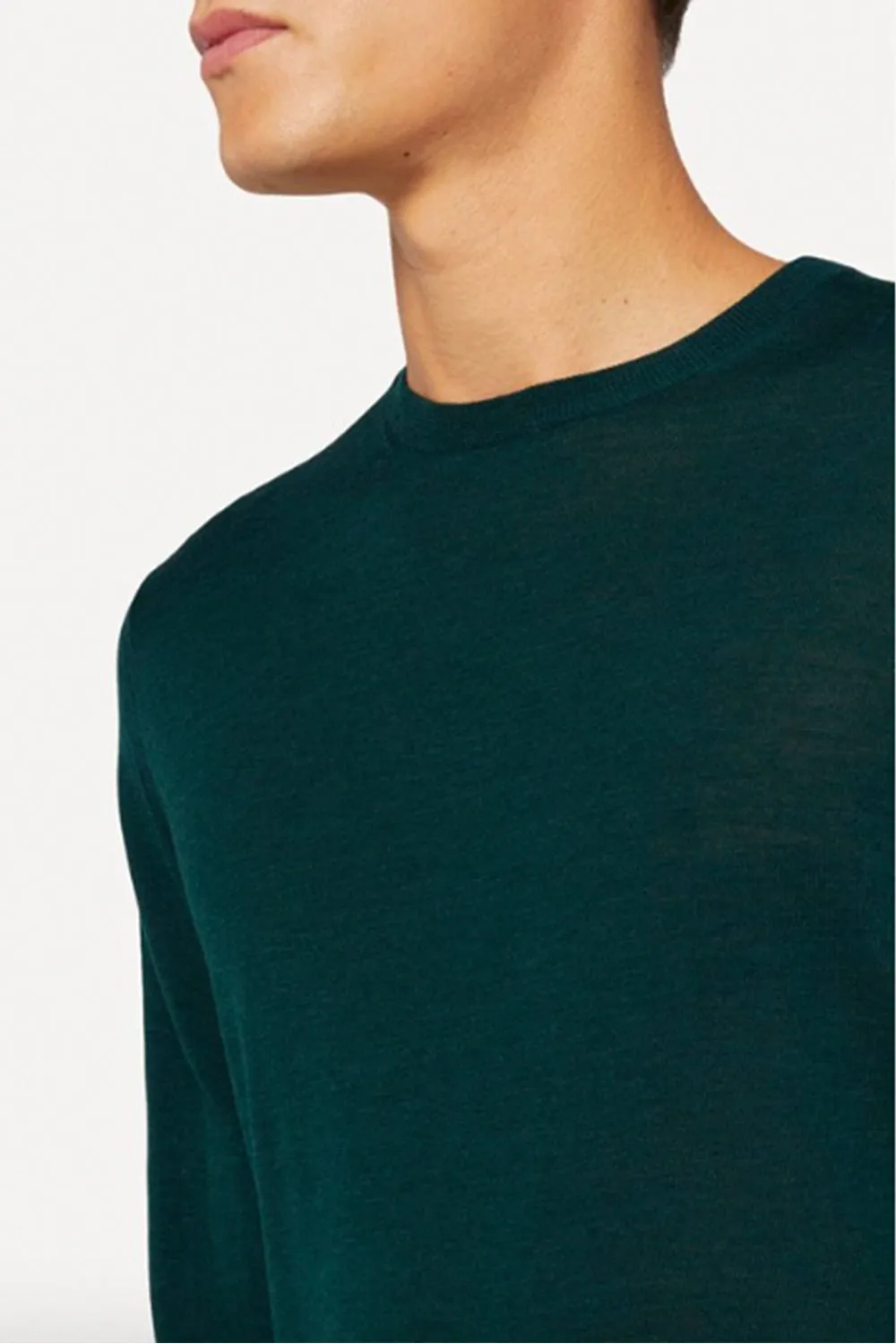 BALLANTYNE Maglia in lana girocollo