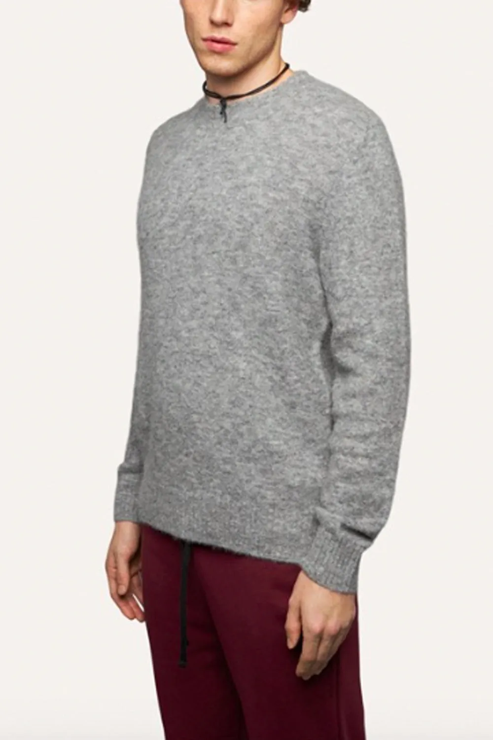 BALLANTYNE Maglia in lana mohair girocollo