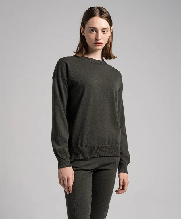 Ballantyne Maglia in lana verde B1P66212WE4