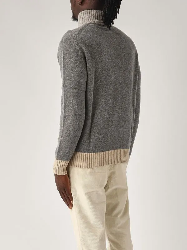 BALLANTYNE  Maglia uomo Ballantyne in lana Grigio