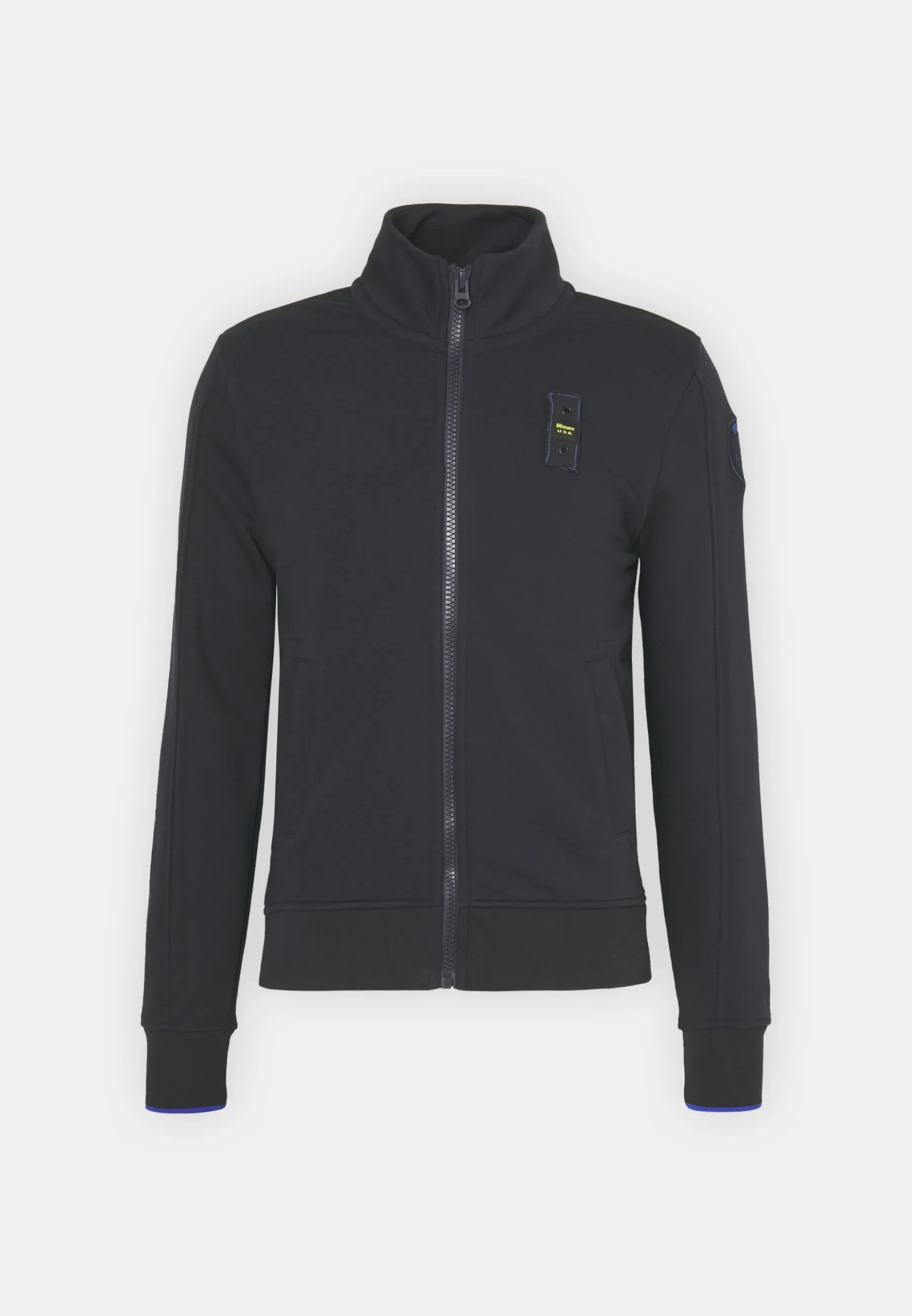 BASIC HIGH NECK - Felpa con zip