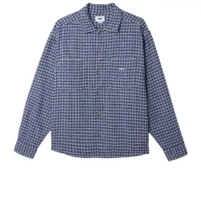 BIGWIG MICRO PLAID WOVEN LS