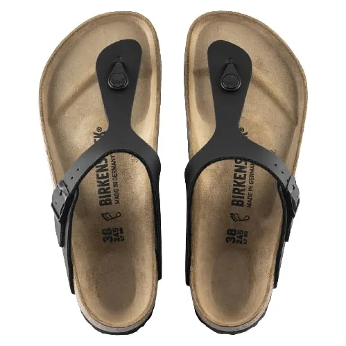 Birkenstock Sandalo Unisex Gizeh  Nero (Calzata Normale)