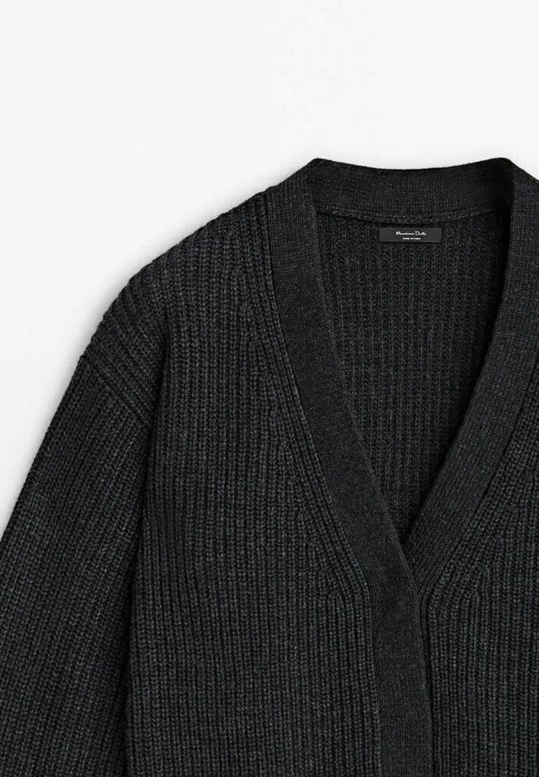 BLEND WITH BELT DETAIL - Cardigan