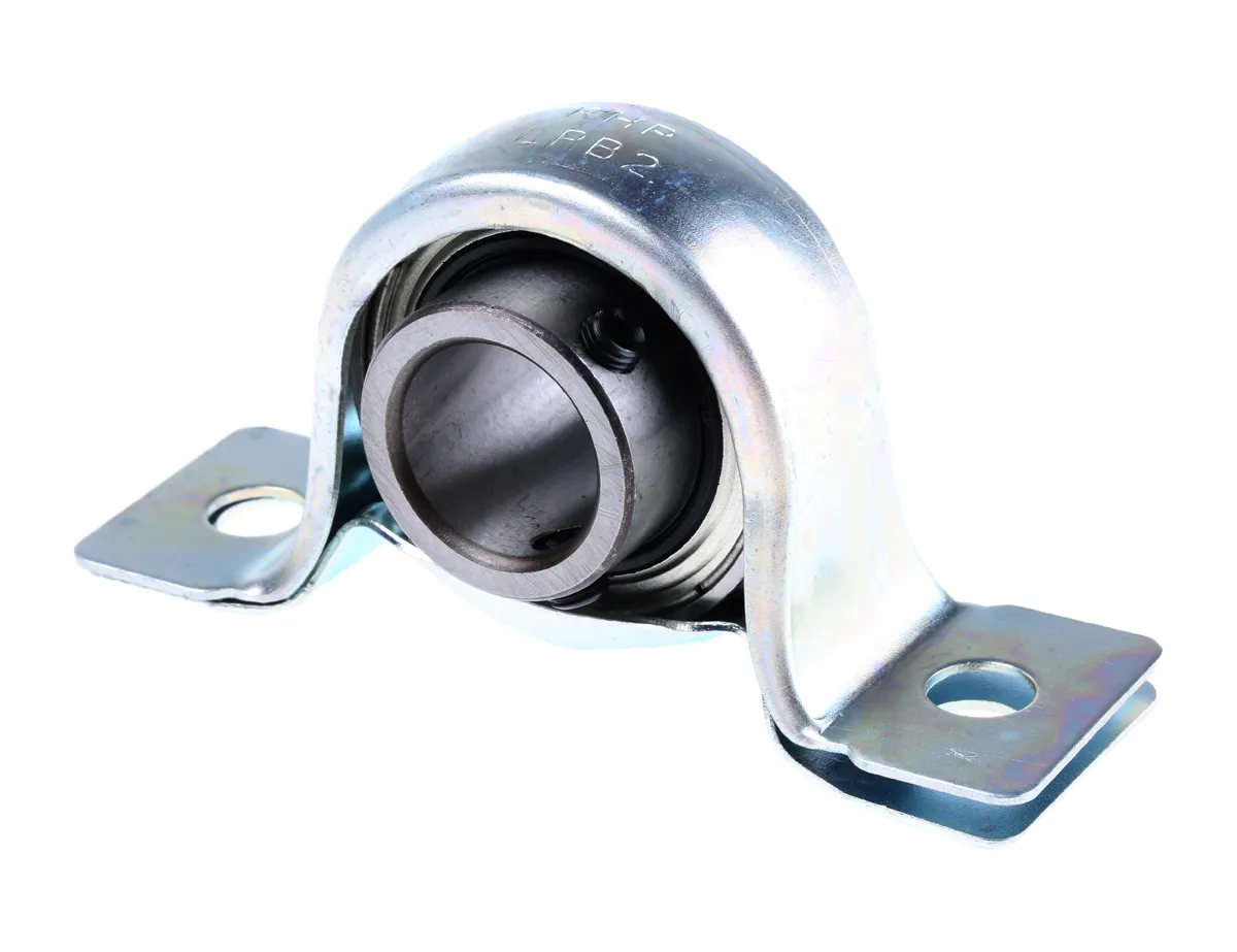 Blocco di supporto per cuscinetti, NSK-RHP LPB-20, Ø interno 20mm, foro di montaggio 8 mm, lungo 98.4mm, alto 49.9mm,