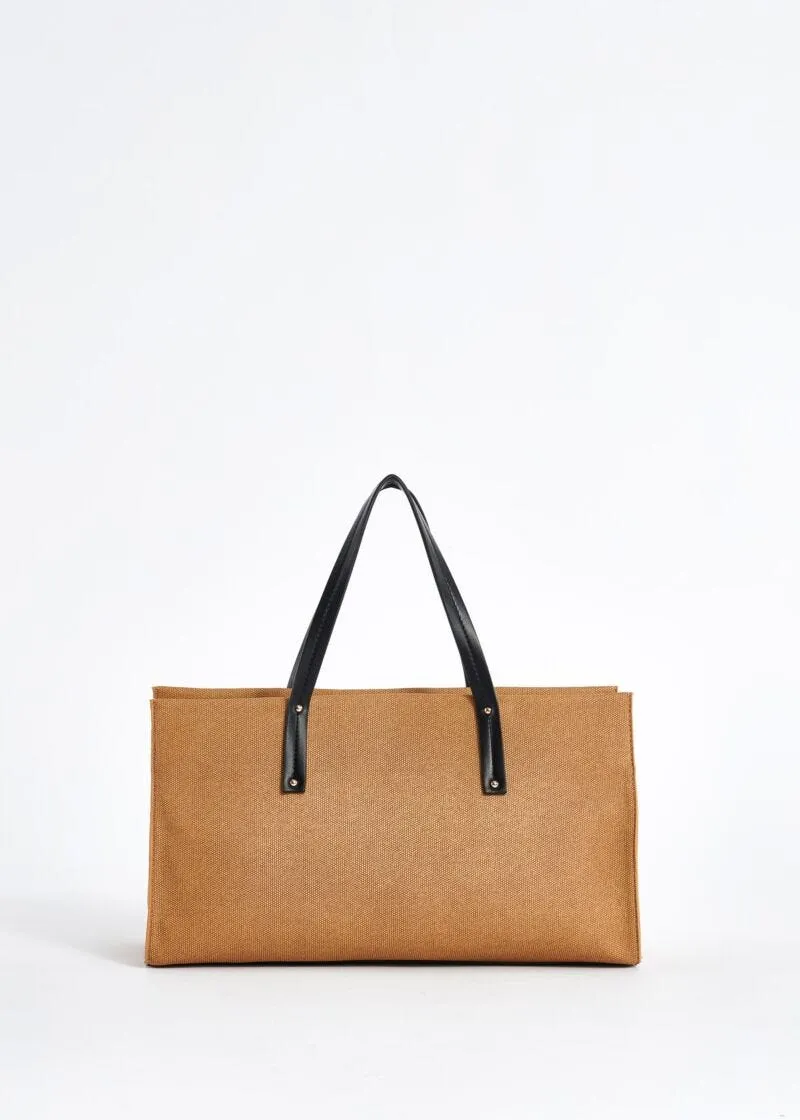 Borsa a mano in similpelle