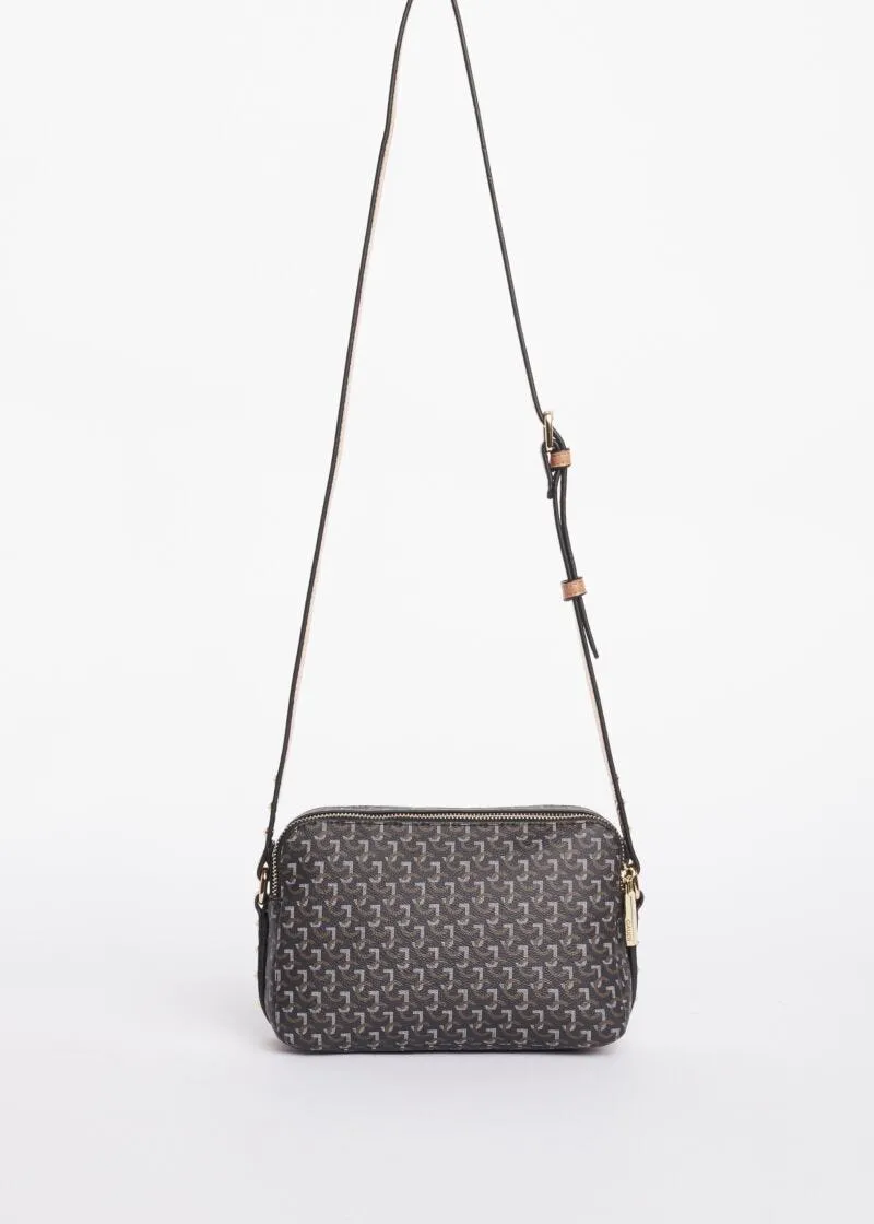 Borsa crossbody con logo stampato