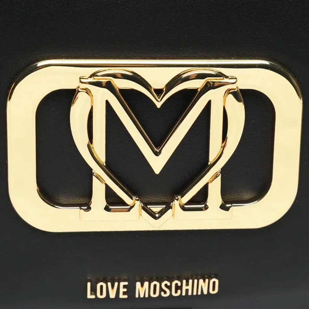 Borsa Donna a Spalla con Tracolla LOVE MOSCHINO colore Nero JC4115