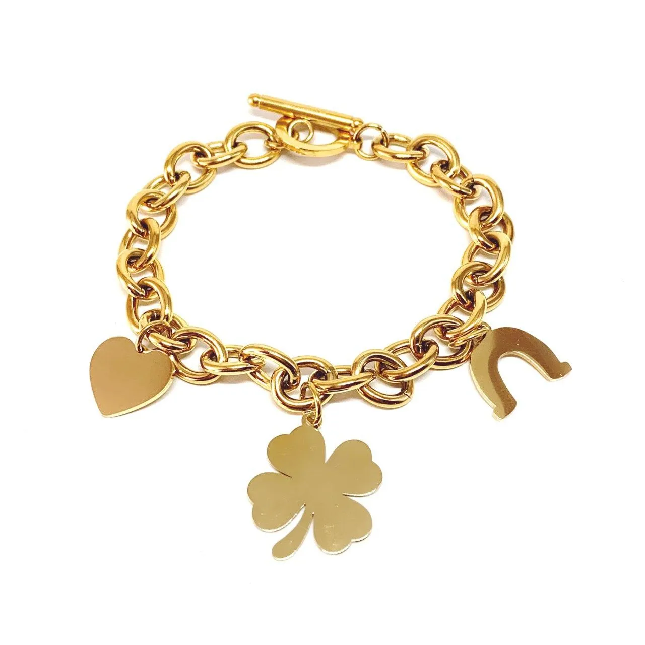 BRACCIALE FORTUNA E AMORE PERSONALIZZABILE ORO O ARGENTO