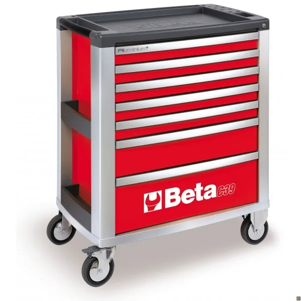 C39/7 - 3900 - CASSETTIERA MOBILE CON SETTE CASSETTE BETA UTENSILI 039000156