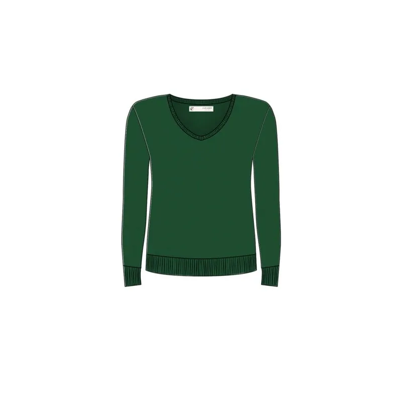 Cafe Noir MAGLIA  BASIC SCOLLO A V - C7JM0225
