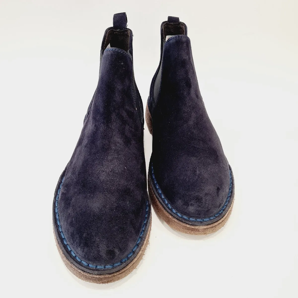 Cafè Noir Uomo polacchino beatles Camoscio Blu rif.737