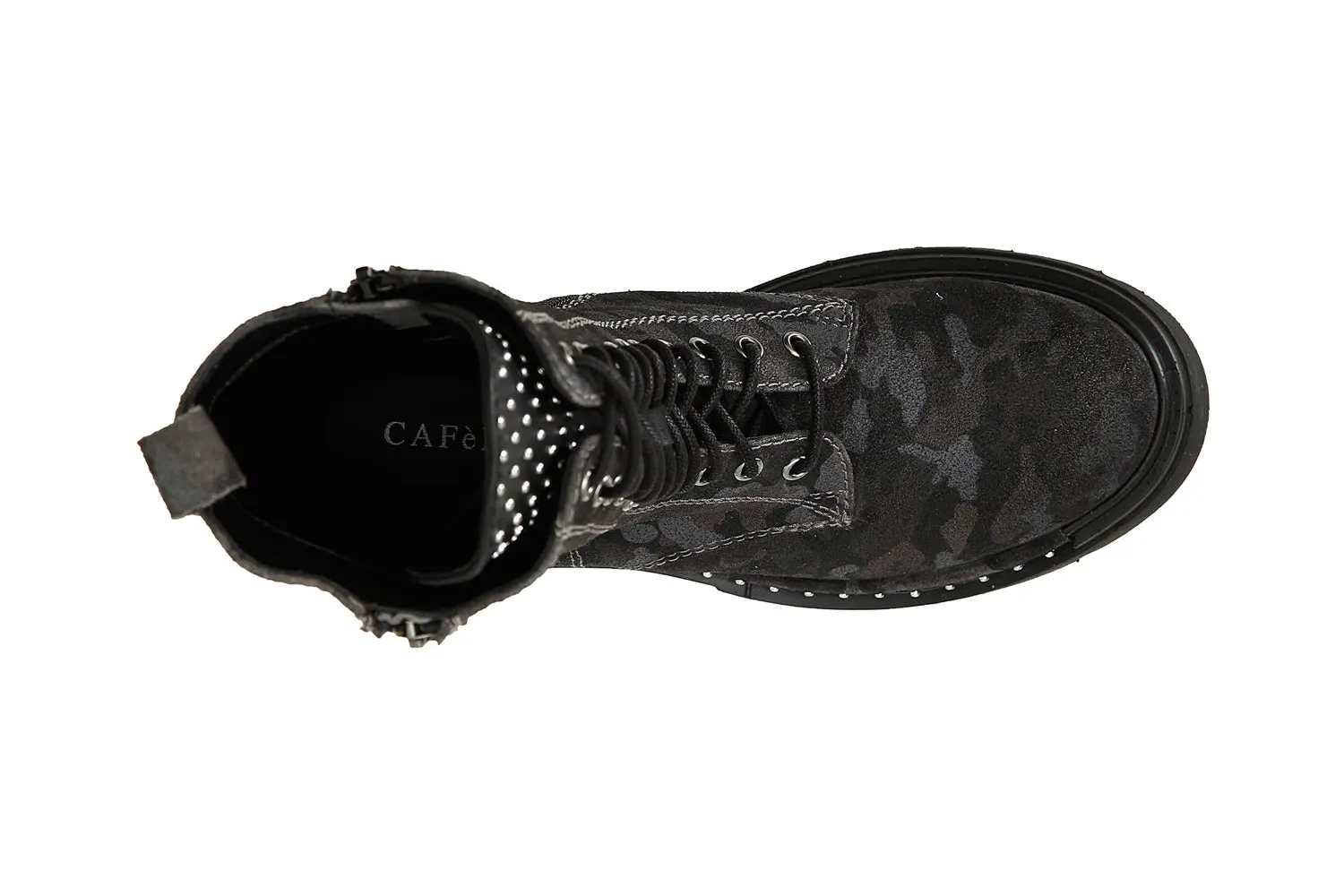 CafèNoir donna anfibi in crosta mimetica