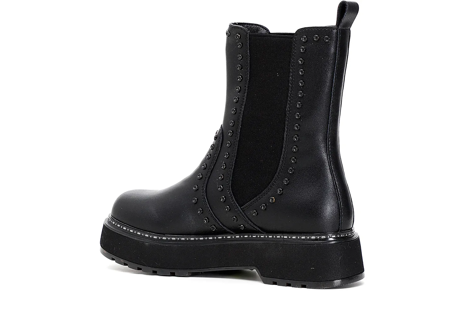 CafèNoir donna beatles in similpelle con borchie