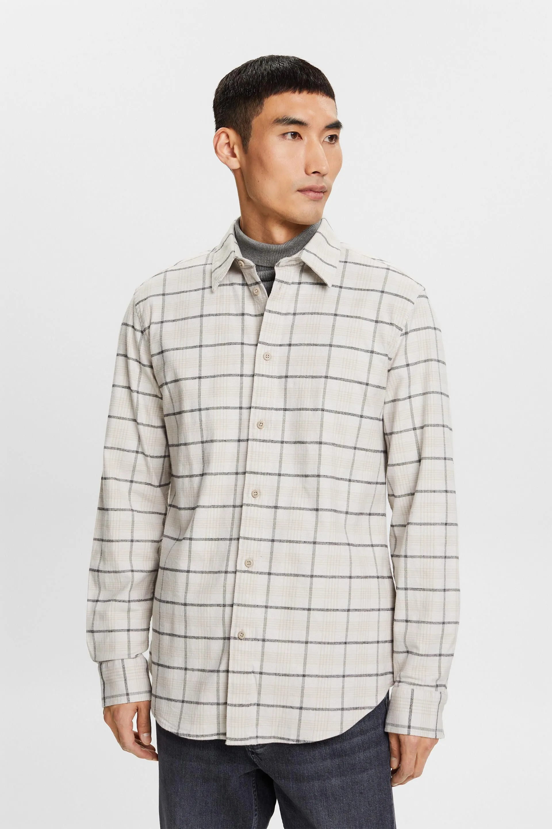 Camicia a quadri in flanella