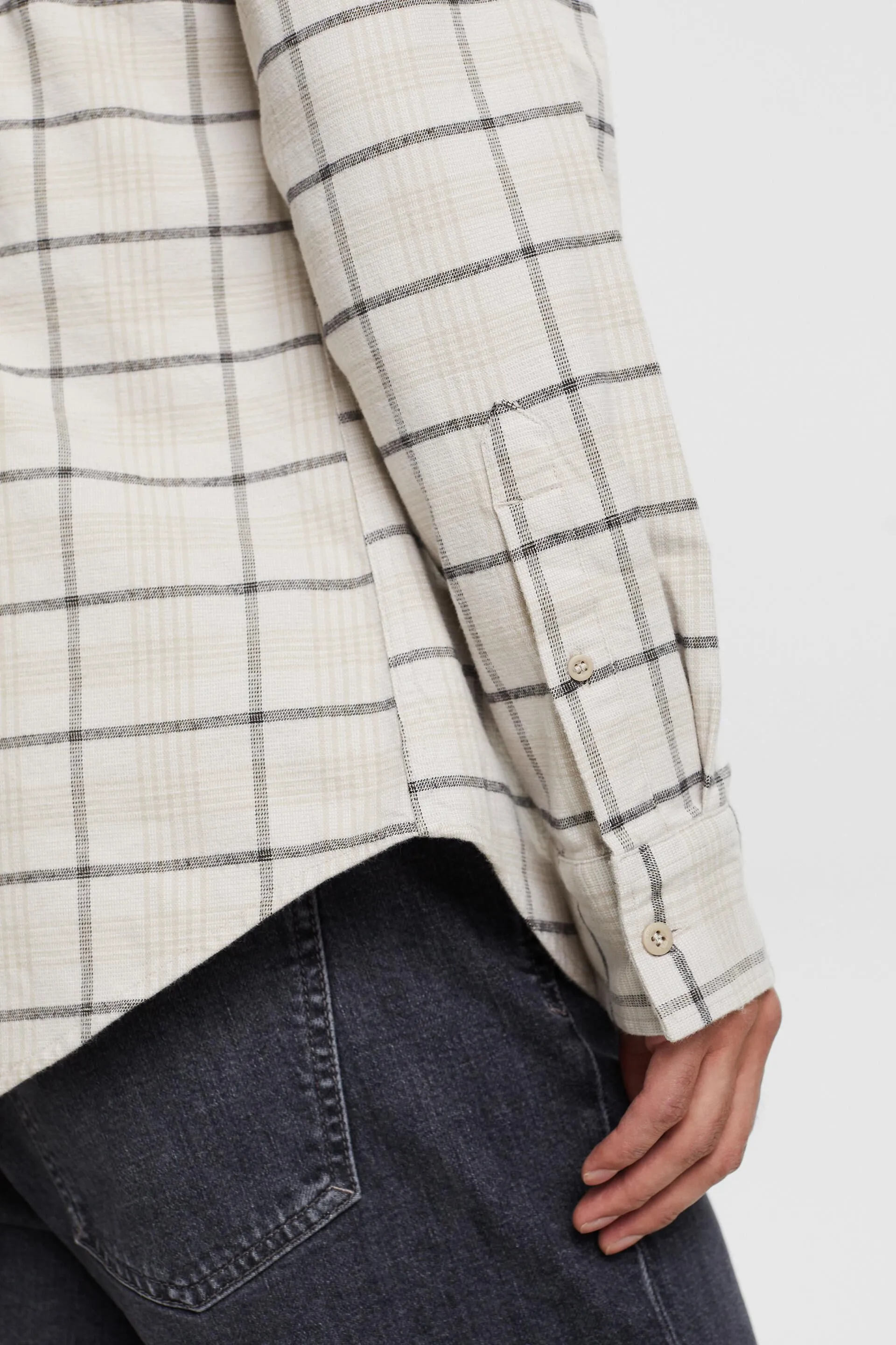 Camicia a quadri in flanella
