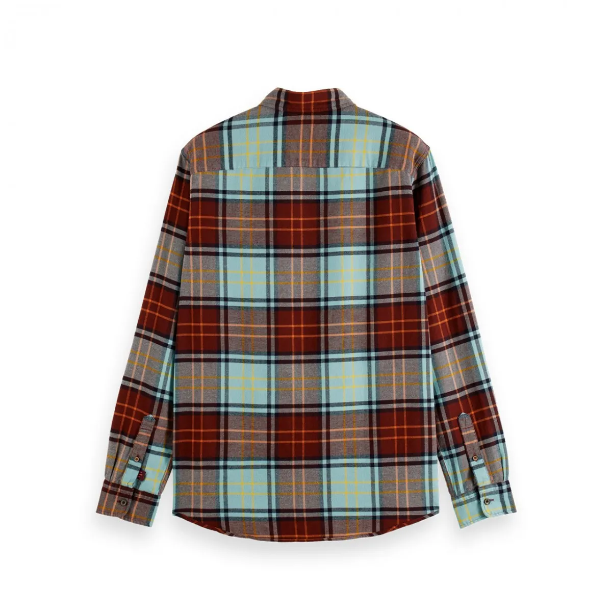 Camicia Check In Flanella Regular Fit