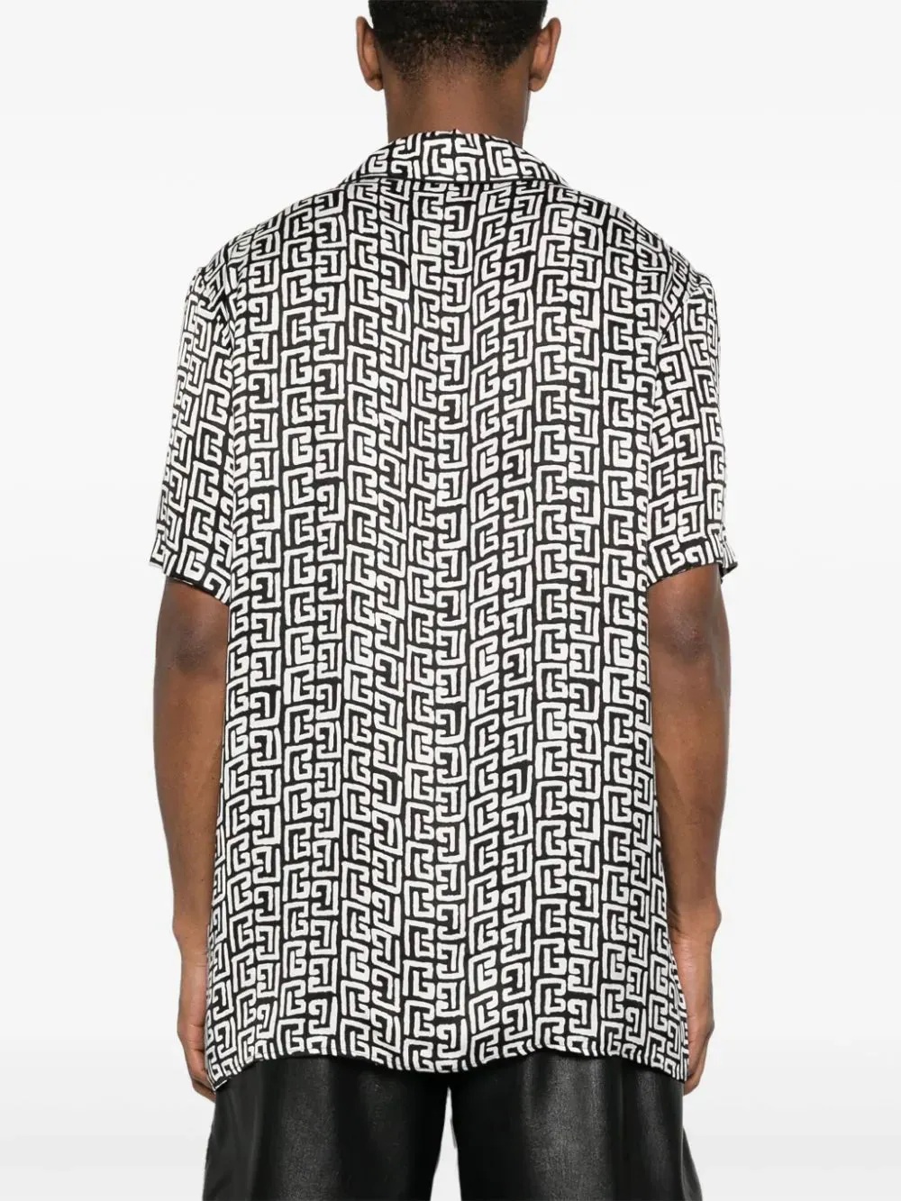 Camicia con monogramma