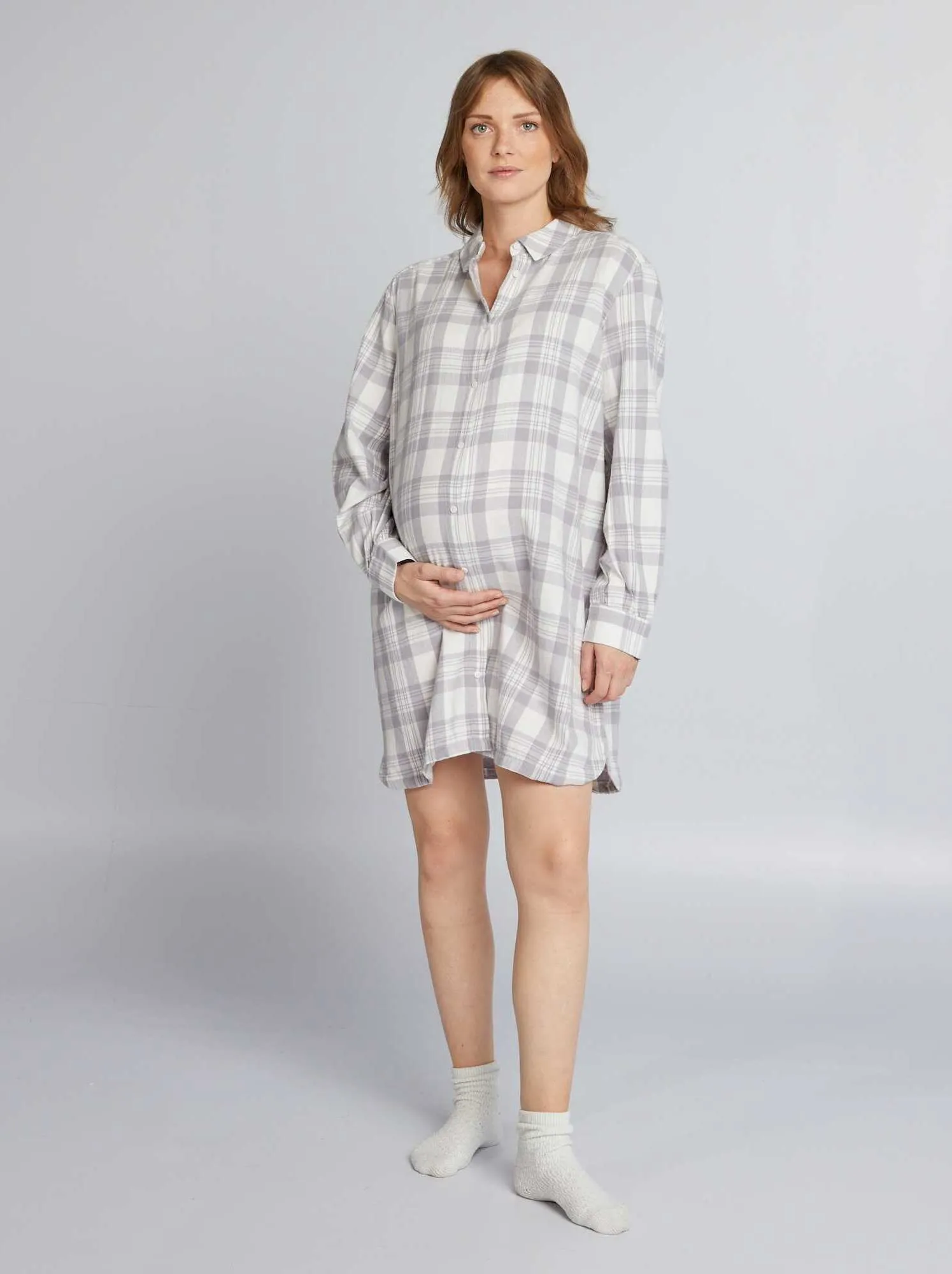 Camicia da notte premaman - VERDE