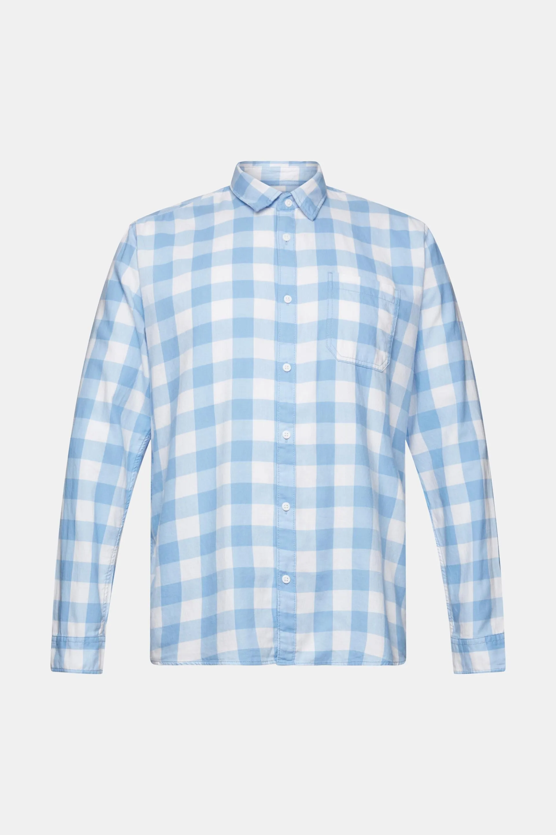 Camicia di flanella a quadri vichy, realizzata in cotone sostenibile