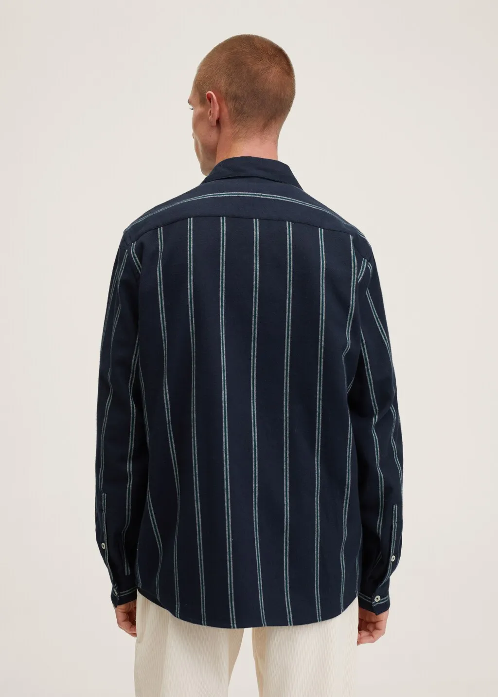 Camicia flanella righe