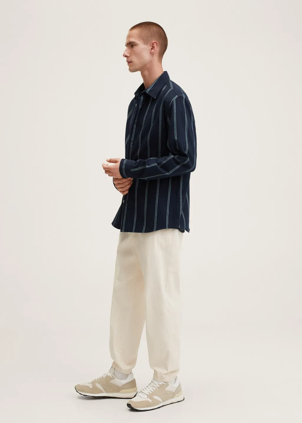 Camicia flanella righe
