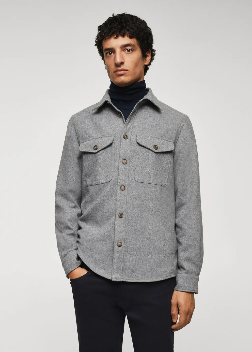 Camicia flanella tasche