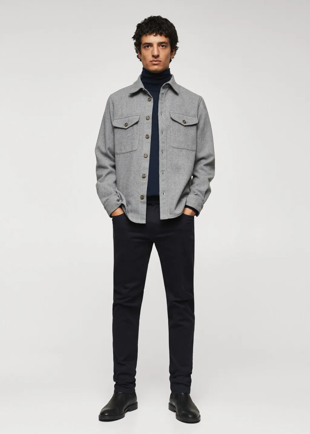 Camicia flanella tasche