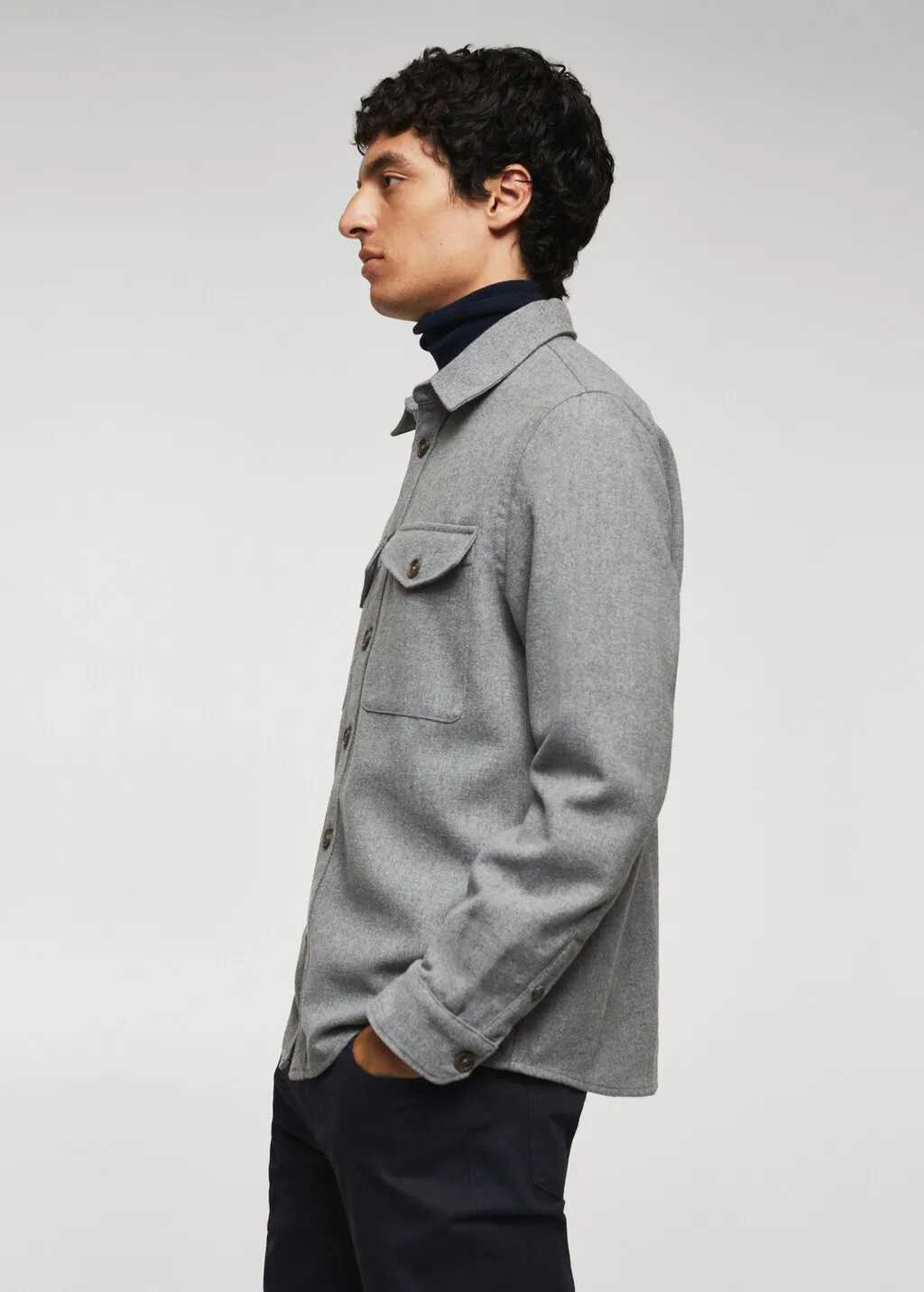 Camicia flanella tasche